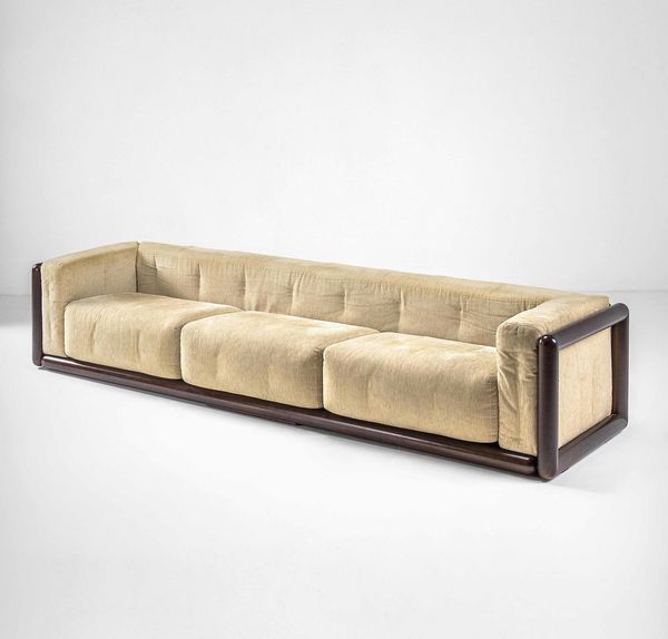 Carlo Scarpa : Divano mod. Cornaro  - Asta Fine Design - Associazione Nazionale - Case d'Asta italiane