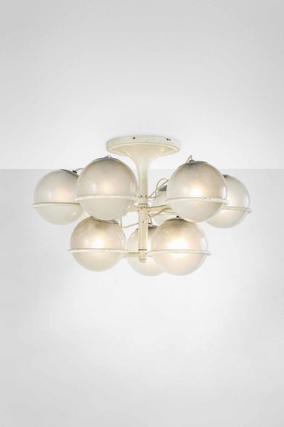 GINO SARFATTI : Lampadario mod. 2042/9  - Asta Fine Design - Associazione Nazionale - Case d'Asta italiane