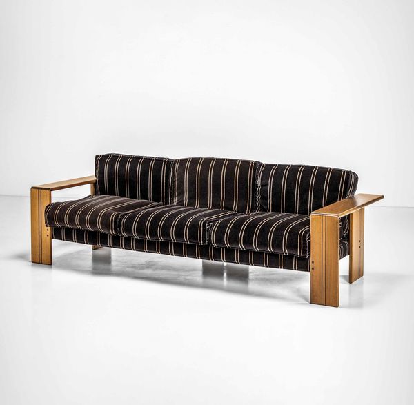 AFRA E TOBIA SCARPA : Divano della serie Artona  - Asta Fine Design - Associazione Nazionale - Case d'Asta italiane