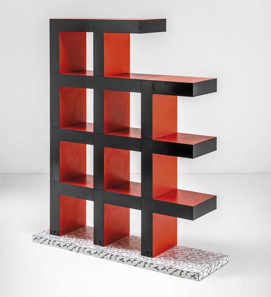 Aldo Cibic : Libreria mod. Castilian  - Asta Fine Design - Associazione Nazionale - Case d'Asta italiane