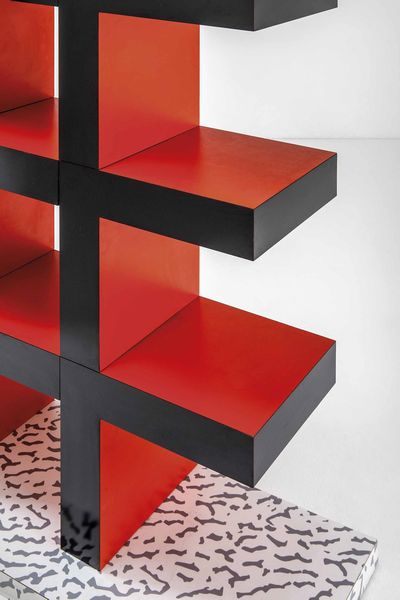 Aldo Cibic : Libreria mod. Castilian  - Asta Fine Design - Associazione Nazionale - Case d'Asta italiane