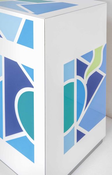 ALESSANDRO MENDINI : Grande mobile contenitore  - Asta Fine Design - Associazione Nazionale - Case d'Asta italiane