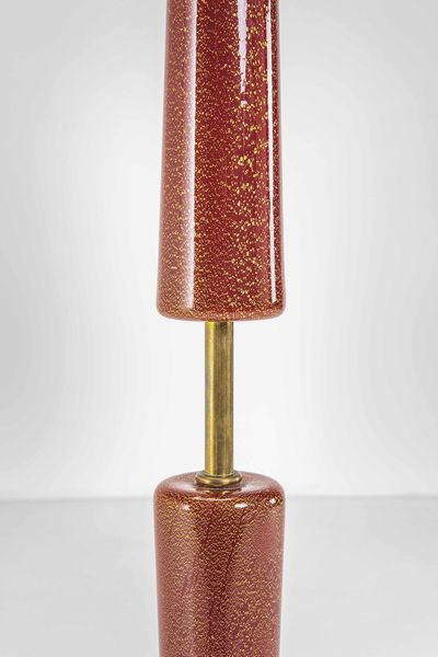 Tomaso Buzzi : Lampada da terra  - Asta Fine Design - Associazione Nazionale - Case d'Asta italiane