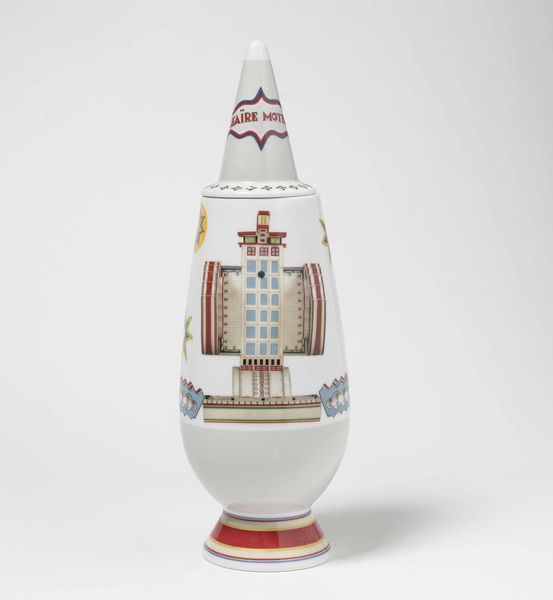 Alessandro Mendini per Alessi : Dieci vasi in ceramica smaltata<BR>  - Asta Fine Design - Associazione Nazionale - Case d'Asta italiane