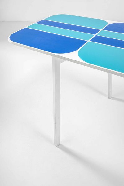 GIO PONTI : Tavolo consolle della serie Apta  - Asta Fine Design - Associazione Nazionale - Case d'Asta italiane