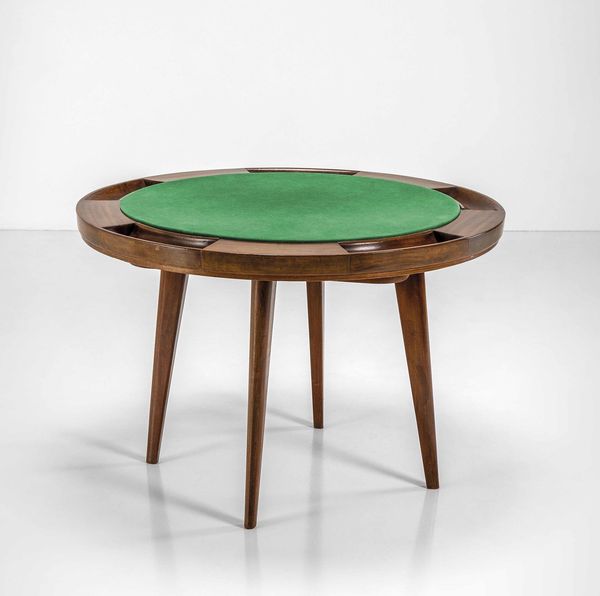 GIO PONTI : Tavolo da gioco  - Asta Fine Design - Associazione Nazionale - Case d'Asta italiane