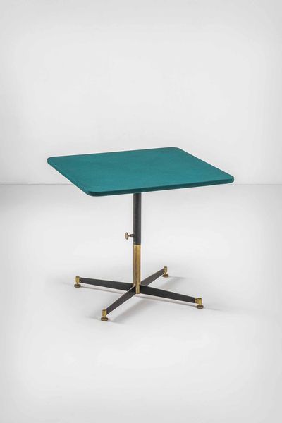 IGNAZIO GARDELLA : Tavolo mod. T5 ad altezza variabile  - Asta Fine Design - Associazione Nazionale - Case d'Asta italiane