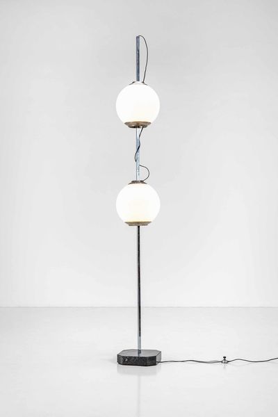 LUIGI CACCIA DOMINIONI : Lampada da terra mod. Lte10  - Asta Fine Design - Associazione Nazionale - Case d'Asta italiane