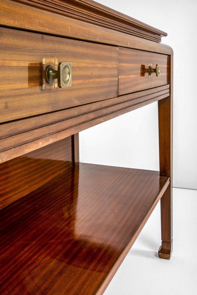 CARLO E PIERO ZEN : Coppia di consolle  - Asta Fine Design - Associazione Nazionale - Case d'Asta italiane