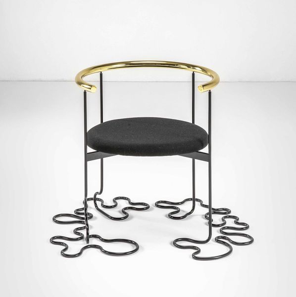 Shigeru Uchida : Seduta mod. Nirvana  - Asta Fine Design - Associazione Nazionale - Case d'Asta italiane