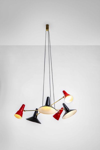 STILNOVO : Lampada a sospensione  - Asta Fine Design - Associazione Nazionale - Case d'Asta italiane