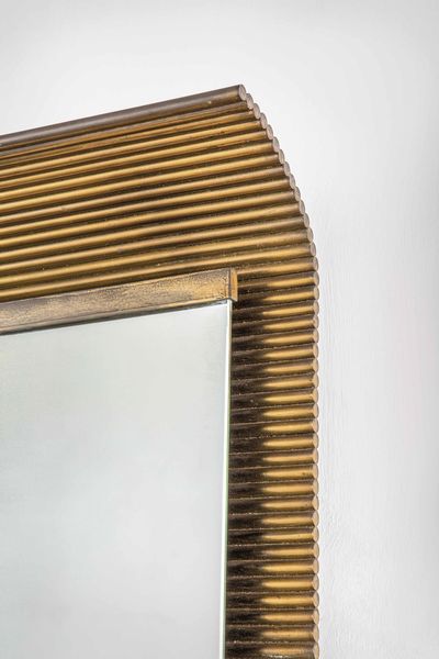 ETTORE SOTTSASS : Rara specchiera  - Asta Fine Design - Associazione Nazionale - Case d'Asta italiane