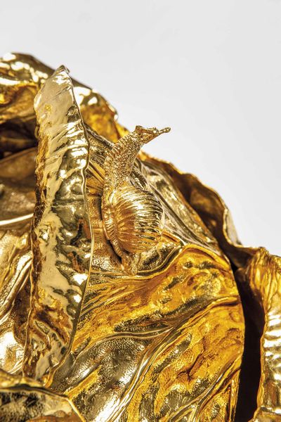 Gabriella Crespi : Cavolo con chiocciole.  - Asta Fine Design - Associazione Nazionale - Case d'Asta italiane