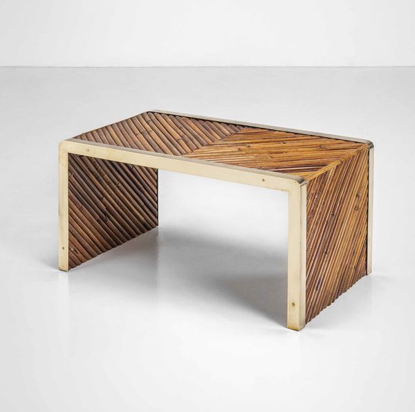 Gabriella Crespi : Tavolo basso  - Asta Fine Design - Associazione Nazionale - Case d'Asta italiane