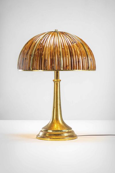 Gabriella Crespi : Lampada da tavolo mod. Fungo  - Asta Fine Design - Associazione Nazionale - Case d'Asta italiane