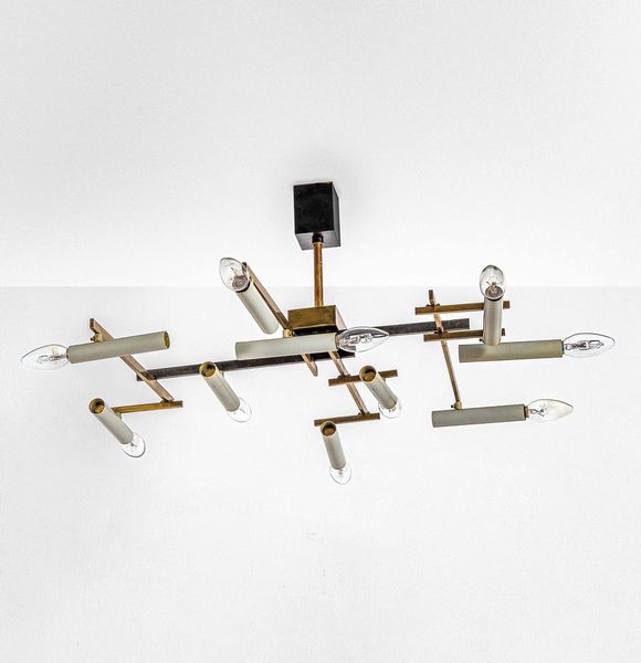 OSCAR TORLASCO : Lampada a plafone  - Asta Fine Design - Associazione Nazionale - Case d'Asta italiane