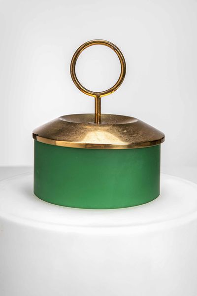 STILNOVO : Due lampade da tavolo a lanterna mod. 8052  - Asta Fine Design - Associazione Nazionale - Case d'Asta italiane