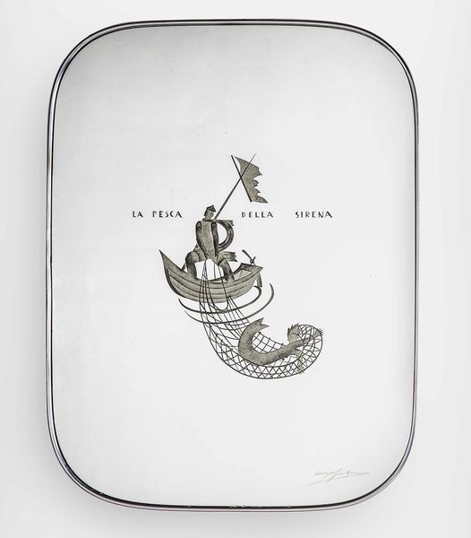 GIO PONTI : Specchiera  - Asta Fine Design - Associazione Nazionale - Case d'Asta italiane