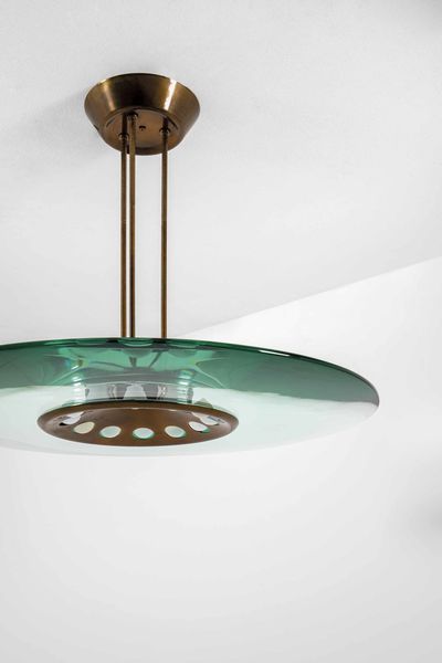 MAX INGRAND : Lampada a sospensione  - Asta Fine Design - Associazione Nazionale - Case d'Asta italiane