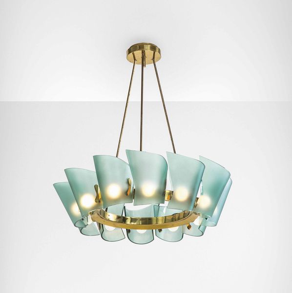 MAX INGRAND : Lampadario  - Asta Fine Design - Associazione Nazionale - Case d'Asta italiane