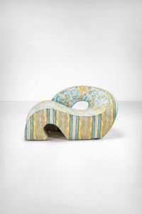 Nani Prina : Poltrona mod. Sess Longue  - Asta Fine Design - Associazione Nazionale - Case d'Asta italiane