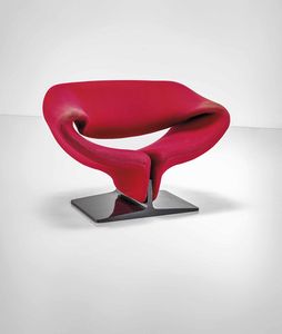 PIERRE PAULIN : Poltrona mod. F582 Ribbon  - Asta Fine Design - Associazione Nazionale - Case d'Asta italiane
