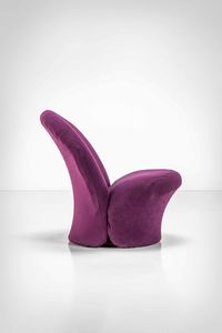 PIERRE PAULIN : Poltrona mod. F572  - Asta Fine Design - Associazione Nazionale - Case d'Asta italiane