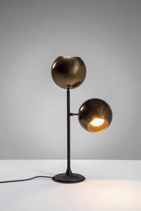 GINO SARFATTI : Lampada da tavolo mod. 521  - Asta Fine Design - Associazione Nazionale - Case d'Asta italiane