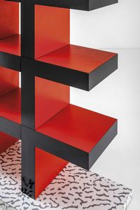 Aldo Cibic : Libreria mod. Castilian  - Asta Fine Design - Associazione Nazionale - Case d'Asta italiane