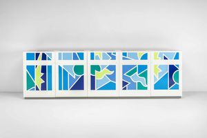 ALESSANDRO MENDINI - Grande mobile contenitore