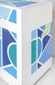 ALESSANDRO MENDINI : Grande mobile contenitore  - Asta Fine Design - Associazione Nazionale - Case d'Asta italiane