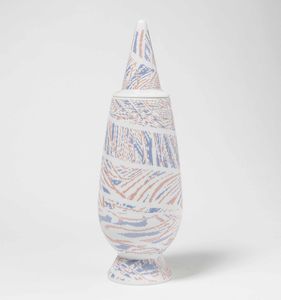 Alessandro Mendini per Alessi - Dieci vasi in ceramica smaltata