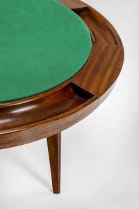 GIO PONTI : Tavolo da gioco  - Asta Fine Design - Associazione Nazionale - Case d'Asta italiane