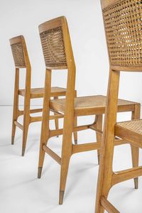 GIO PONTI : Quattro sedie  - Asta Fine Design - Associazione Nazionale - Case d'Asta italiane