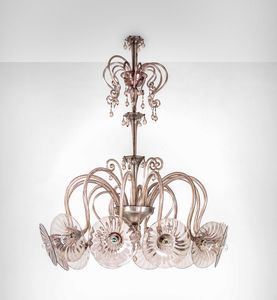 Napoleone Martinuzzi - Grande lampada a sospensione