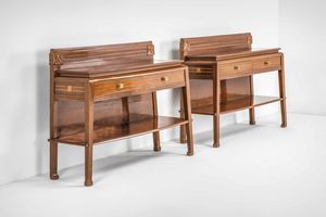 CARLO E PIERO ZEN : Coppia di consolle  - Asta Fine Design - Associazione Nazionale - Case d'Asta italiane