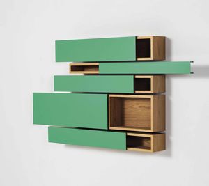 Shigeru Uchida : Set di 5 ripiani mod. Horizontal A  - Asta Fine Design - Associazione Nazionale - Case d'Asta italiane