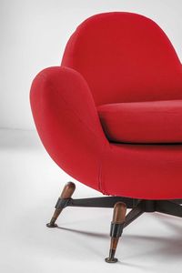 Valla Rito : Due poltrone mod. Mercury  - Asta Fine Design - Associazione Nazionale - Case d'Asta italiane