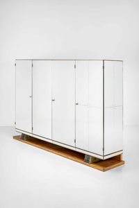 OSVALDO BORSANI : Grande mobile contenitore  - Asta Fine Design - Associazione Nazionale - Case d'Asta italiane