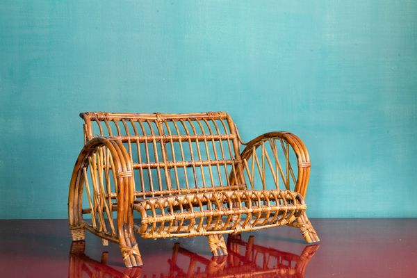 Quattro modelli in midollino. XIX-XX secolo  - Asta ECLECTICA, the home of designer Nicol Castellini Baldissera - Associazione Nazionale - Case d'Asta italiane