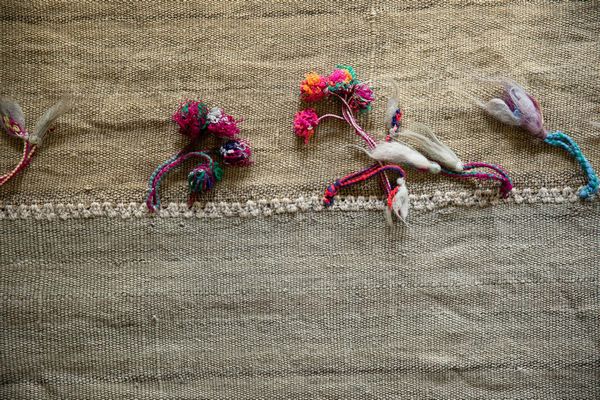 Tessuto Mongolia o Tibet, inizio XX secolo  - Asta ECLECTICA, the home of designer Nicol Castellini Baldissera - Associazione Nazionale - Case d'Asta italiane