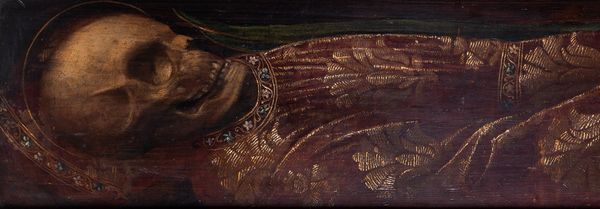 Scuola del XIX secolo Memento Mori  - Asta ECLECTICA, the home of designer Nicol Castellini Baldissera - Associazione Nazionale - Case d'Asta italiane