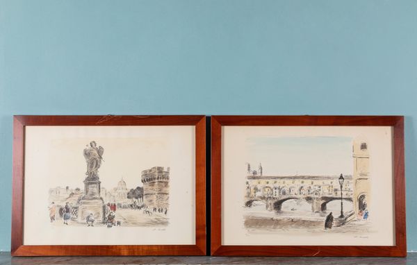 MICHELE CASCELLA : Paesaggi italiani  - Asta ECLECTICA, the home of designer Nicol Castellini Baldissera - Associazione Nazionale - Case d'Asta italiane