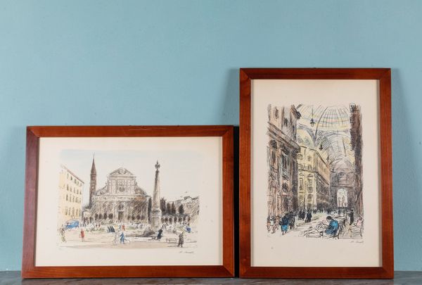 MICHELE CASCELLA : Paesaggi italiani  - Asta ECLECTICA, the home of designer Nicol Castellini Baldissera - Associazione Nazionale - Case d'Asta italiane