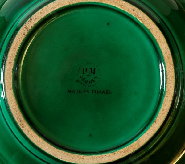 Un vaso e unalzatina<BR>Francia, Manifattura di Svres, seconda met del XX secolo  - Asta ECLECTICA, the home of designer Nicol Castellini Baldissera - Associazione Nazionale - Case d'Asta italiane