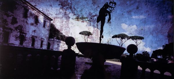 Carlo Gavazzeni : Roma, Villa Medici (Fontana del Mercurio), 2011  - Asta ECLECTICA, the home of designer Nicol Castellini Baldissera - Associazione Nazionale - Case d'Asta italiane