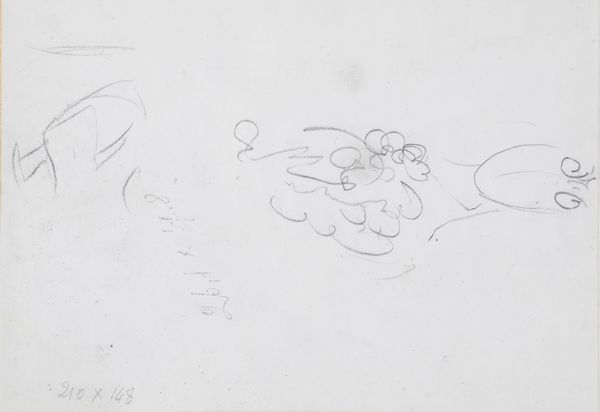 Giorgio de Chirico : Due case collegate da raggi con una statua giacente  - Asta ECLECTICA, the home of designer Nicol Castellini Baldissera - Associazione Nazionale - Case d'Asta italiane