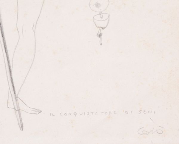 Giò Ponti : Il conquistatore di seni  - Asta ECLECTICA, the home of designer Nicol� Castellini Baldissera - Associazione Nazionale - Case d'Asta italiane