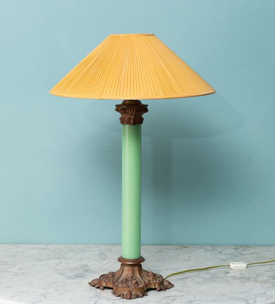 Lampada da tavolo. XX secolo  - Asta ECLECTICA, the home of designer Nicol Castellini Baldissera - Associazione Nazionale - Case d'Asta italiane