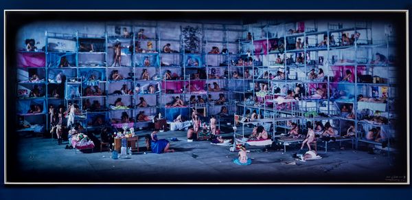 Wang Qingsong : Dormitory, 2005  - Asta ECLECTICA, the home of designer Nicol� Castellini Baldissera - Associazione Nazionale - Case d'Asta italiane